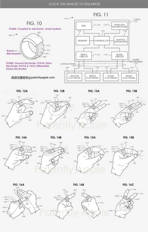 苹果智能戒指专利曝光（苹果全新专利曝光）