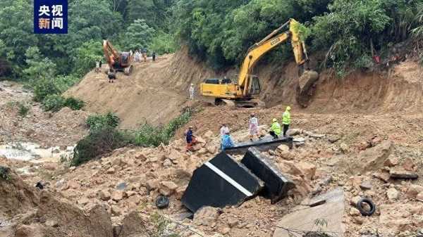 广东高速塌方遇难人数升至36人